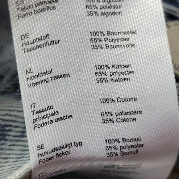 Maje Sleeveless Vest Women's Size 38 Blue Demin Washed Jacket - Picture 11 of 11